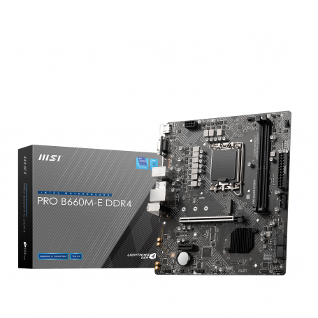 PRO B660M-E DDR4