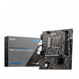 PRO H610M-G DDR4 PRO H610M-G DDR4