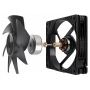 PF120 FAN PWM BLACK 3IN1