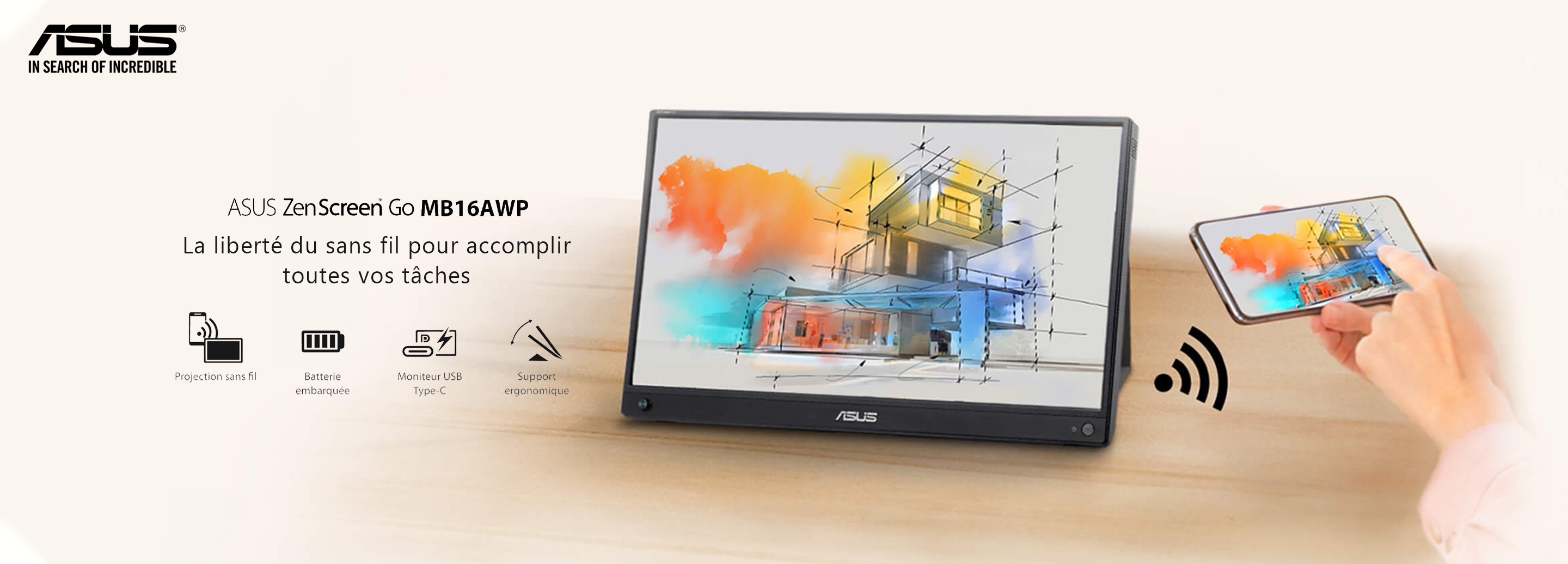 asus LCD MB16AWP 