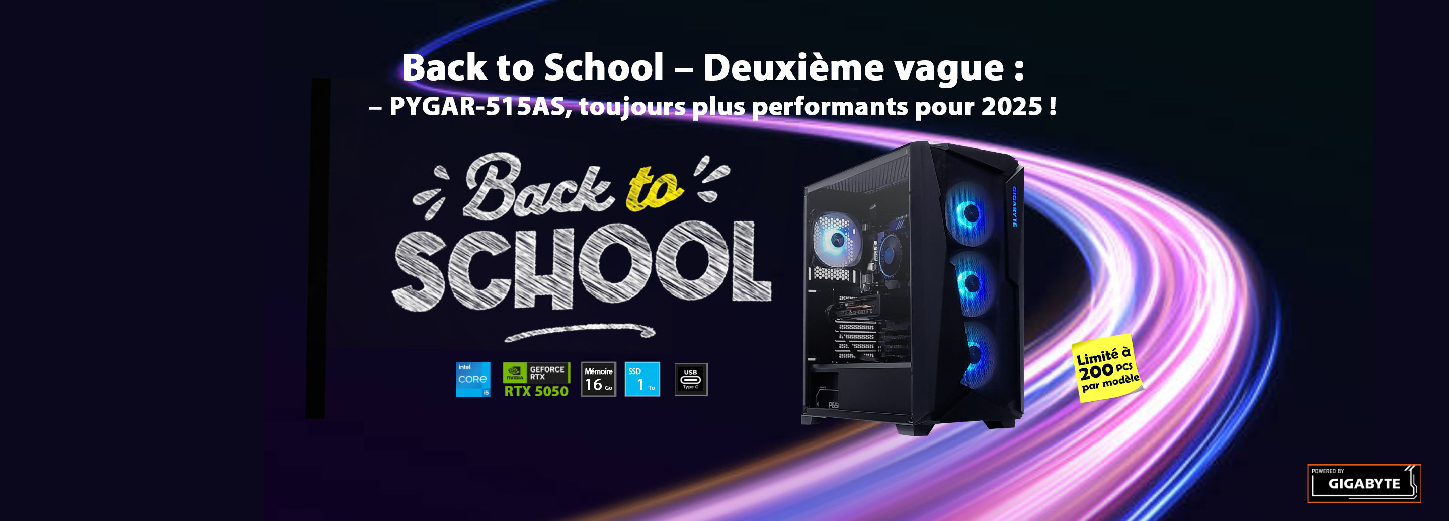 BACL TO SCHOOL 2 PYGAR-515AS