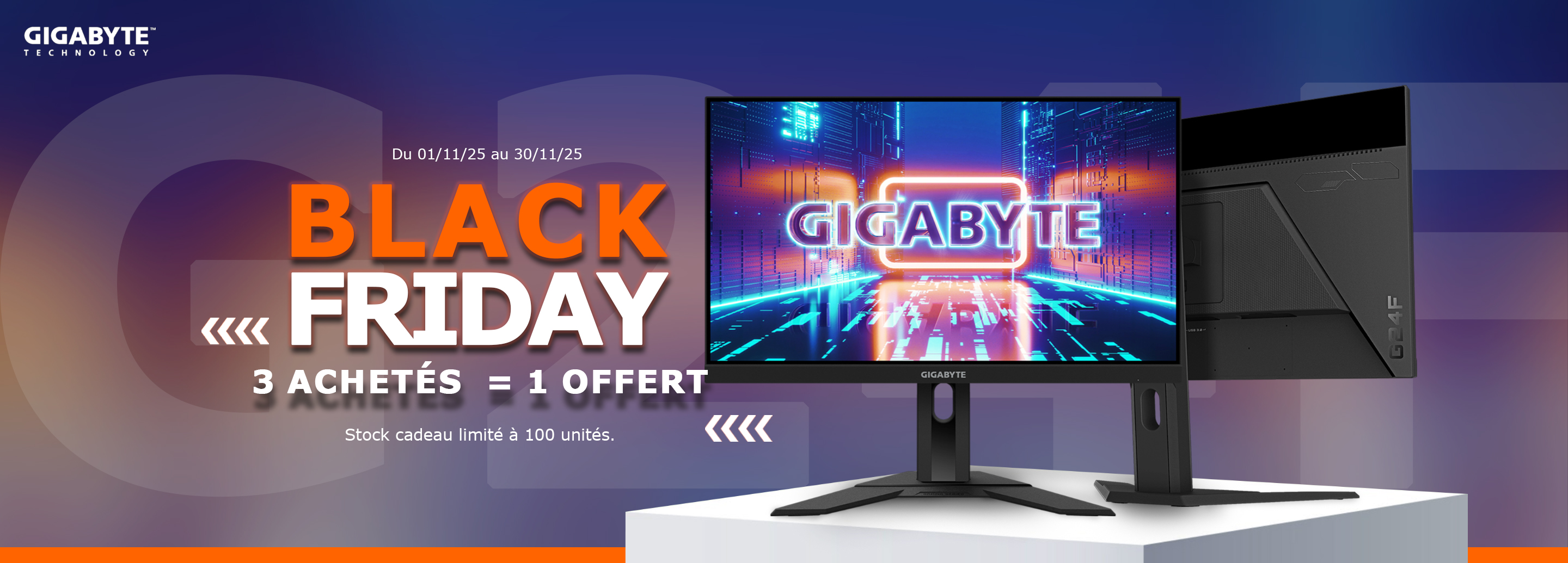 BLACK FRIDAY G24F 3+1