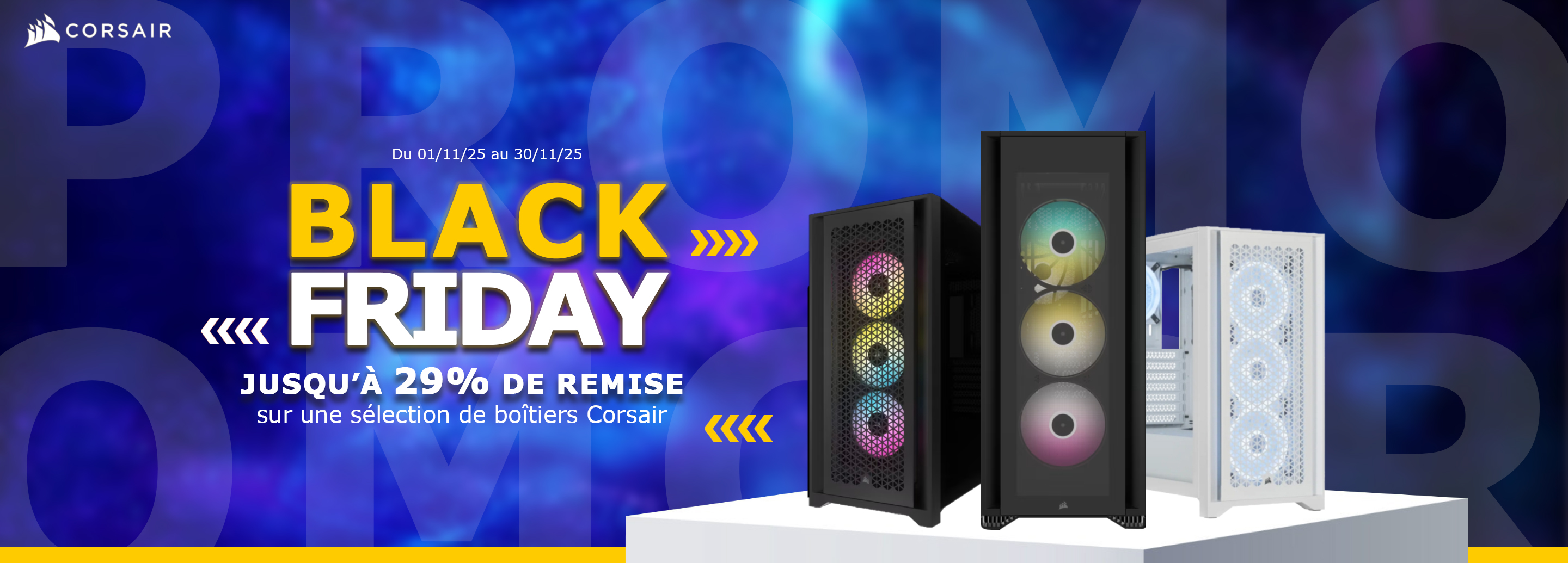 BLACK FRIDAY -29% Corsair