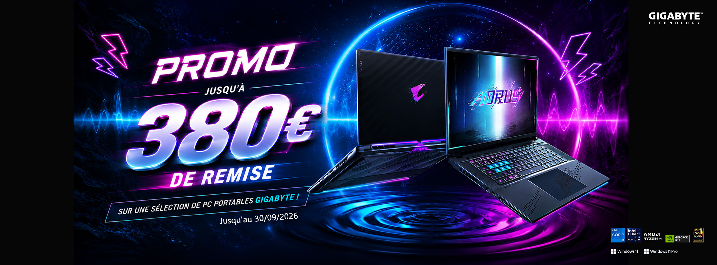 gigabyte  NB promotion banner